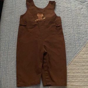 Patsy Aiken embroidered owl longall